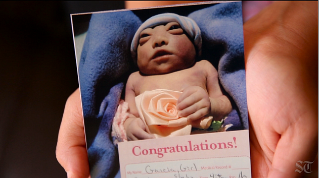 Maria Rosario Perez lived 55 minutes before dying of complications of a birth defect that left her without most of her brain or skull. Para ver subtítulos en español en el vídeo, presione el ícono. (Erika Schultz & Lauren Frohne / The Seattle Times)