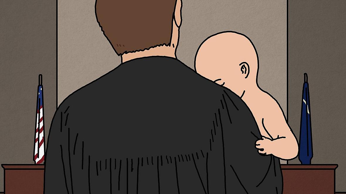 In family courts, the focus is on reducing trauma to infants and toddlers caught up in the legal system. (Fanqiao Wang for Quartz)