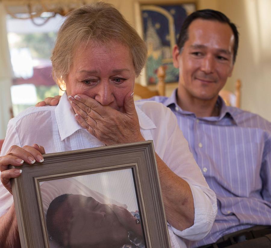 Rochelle Nishimoto recounts the death of her son Jason with her other son Adrian.