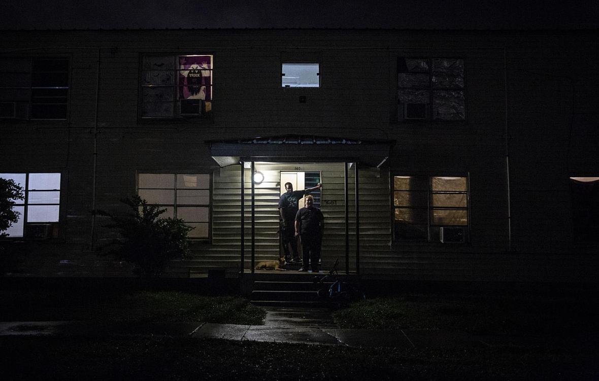 Tristin Gary, 24, and boyfriend Seth Johnson, 30, moved into Crossroads Apartments in late summer with Gary's now-3-year-old daughter, Lirik. The family fled a dangerous neighborhood in Fort Worth to Victoria, where Gary's mother lives. Tristin Gary, 24, and boyfriend Seth Johnson, 30, moved into Crossroads Apartments in late summer with Gary's now-3-year-old dau