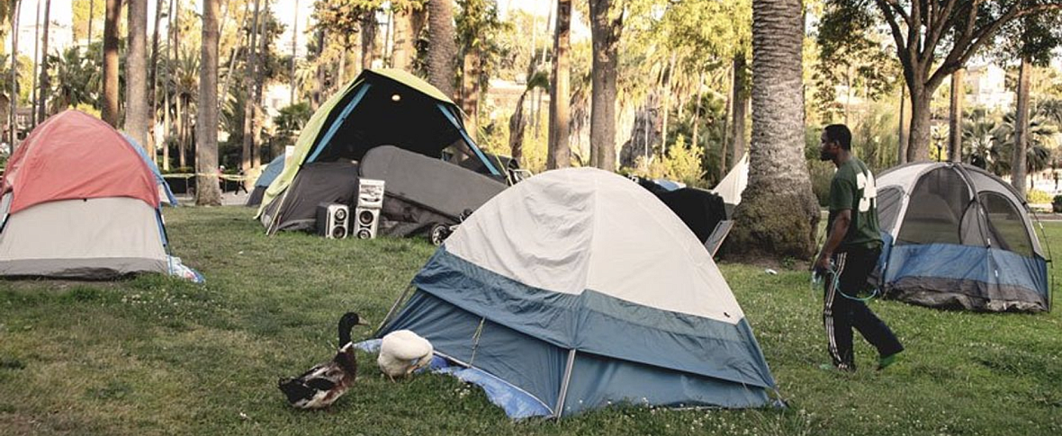 GARY M. KRAMER A homeless encampment at Echo Park Lake during the coronavirus COVID-19 pandemic GARY M. KRAMER A homeless encampment at Echo Park Lake during the coronavirus COVID-19 pandemic