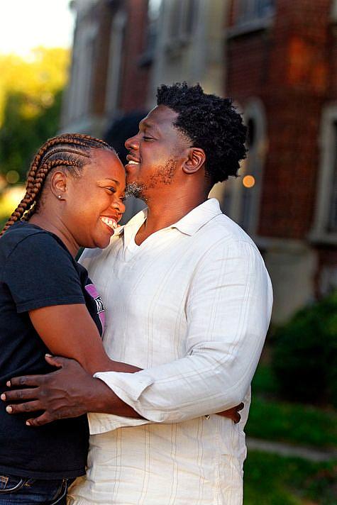 Tina and Kwabena Nixon work with teen girls and boys in their workshops “Real Talk" and “My Sista’s KeepHer.”