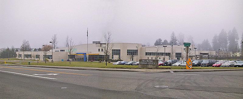 An elementary school near Sunnyside, Oregon