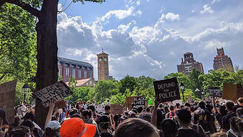 Protest against police brutality