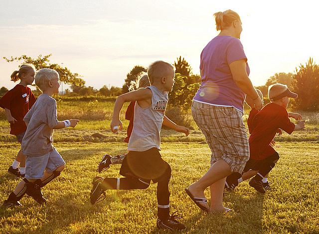 Less than a quarter of kids get the recommended 60 minutes of exercise a day.