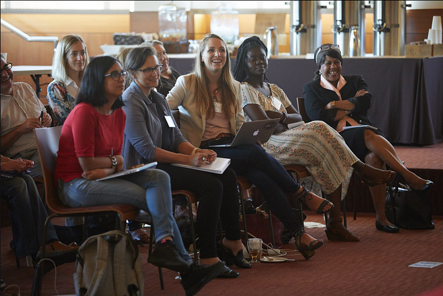 Fellows during a workshop