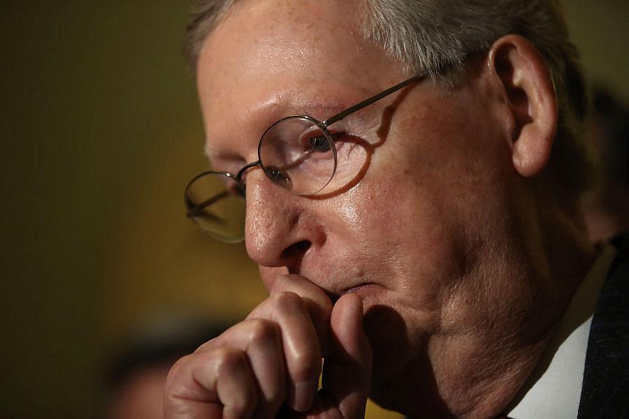 Senate Majority Leader Mitch McConnell and fellow Senate Republicans unveiled their health plan on Thursday, which includes a major Medicaid rollback. Senate Majority Leader Mitch McConnell and fellow Senate Republicans unveiled health plan on Thurs