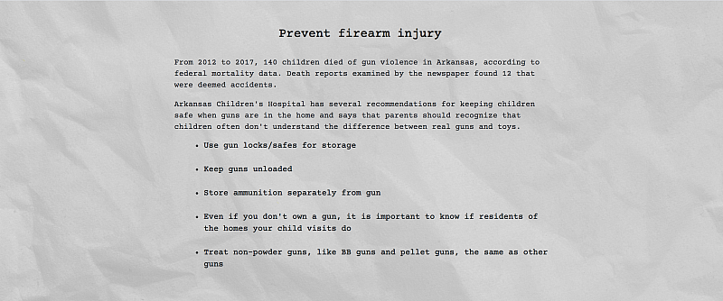 Firearm prevention