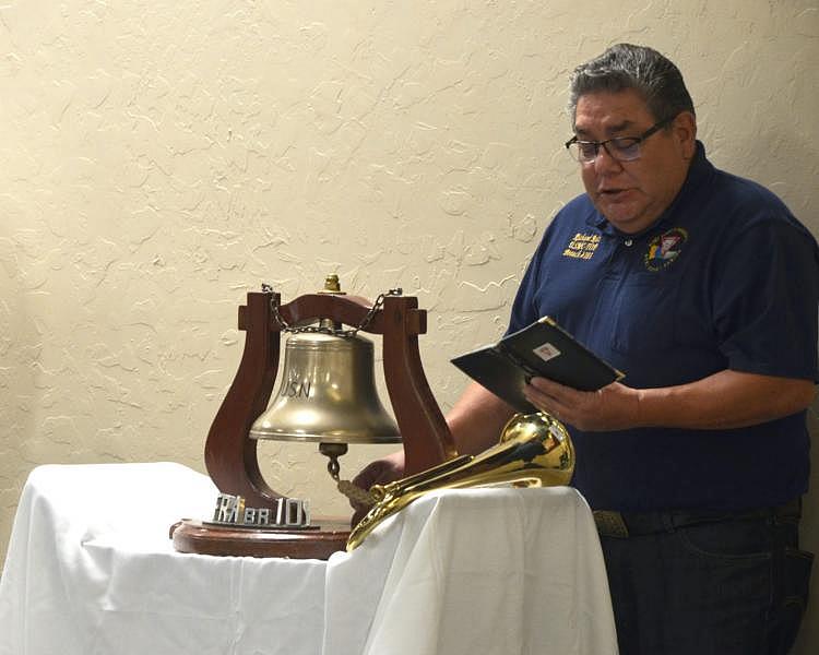 Richard Ruiz rang a bell each time a name of one of the homeless people was read during HomeFirst’s memorial service in December in San Jose