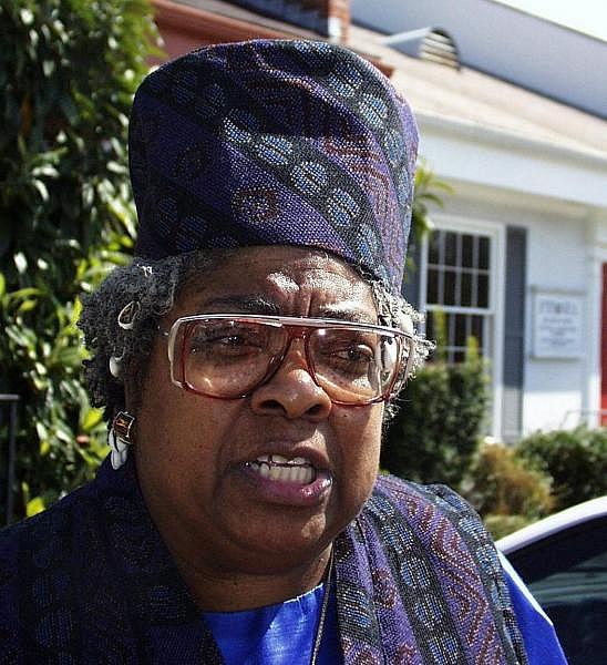 Adora Obi Nweze, president of the Florida NAACP conference. Phil Long Adora Obi Nweze, president of the Florida NAACP conference. Phil Long