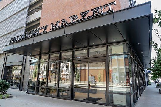 Falls City Market in the Omni Hotel. July 8, 2019 (Photo: By Michael Clevenger/Courier Journal) Falls City Market in the Omni Hotel. July 8, 2019 (Photo: By Michael Clevenger/Courier Journal)
