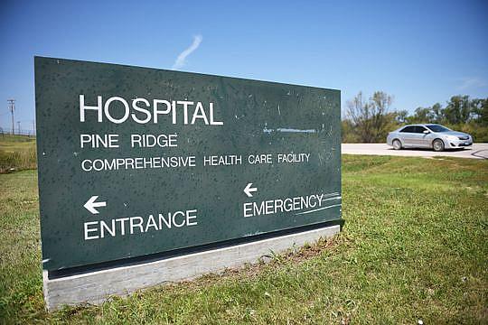 Pine Ridge Hospital Wednesday, Aug. 1, in Pine Ridge. (Photo: Briana Sanchez / Argus Leader)