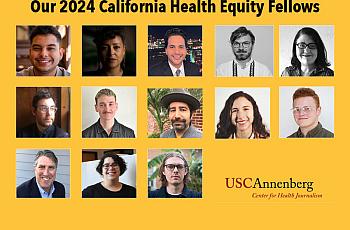 Headshots of the 2024 California Health Equity Impact Fund grantees. 