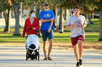 Is this family breathing in this runner’s plume? Or are the rules outside fundamentally different?