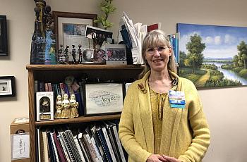 Saint Agnes' Emergency Services Director, Joyce Eden, has an office that she calls her "wild kingdom." However, she carves out t