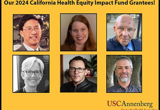 Headshots of the 2024 California Health Equity Impact Fund grantees. 