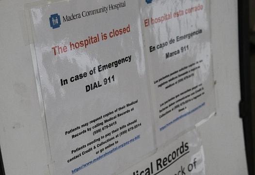 What happens to a community when it loses its only hospital?