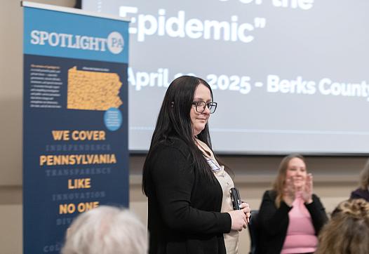 Person in a conference