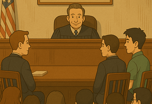 An AI picutre of a discussion room