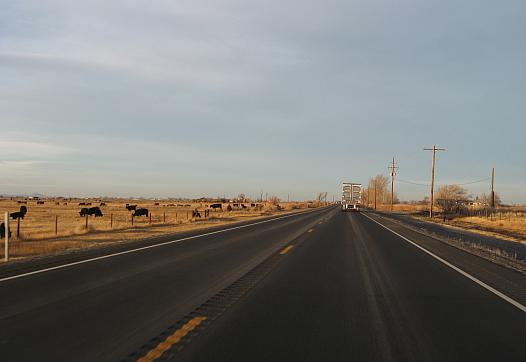 Approaching Fallon, Nevada