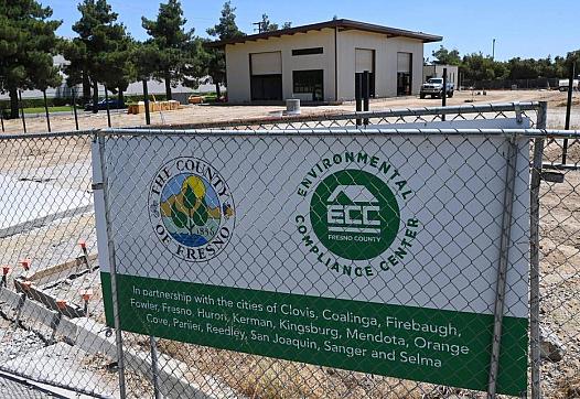 The County of Fresno’s Regional Environmental Compliance Center located on a 2.67 acre parcel of land, shown Wednesday, May 18, 