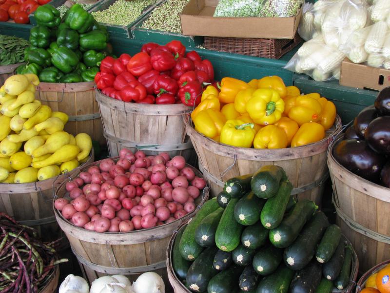 Small farmer's markets and grocer stands are the only way some areas can get fresh produce, but even they are rare.