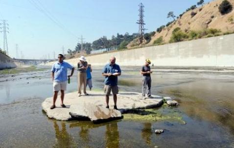 los angeles river, reporting on health, environmental health